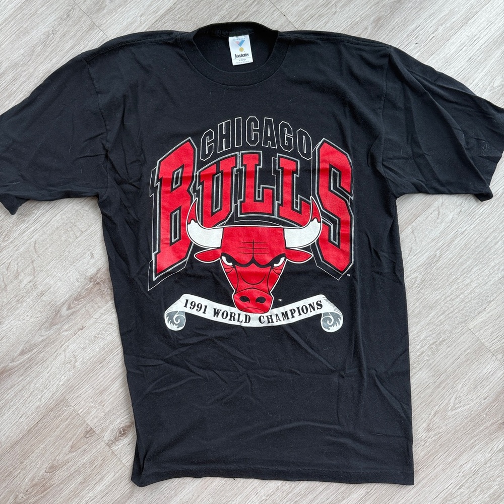 1991 Chicago Bulls Championship T-shirt